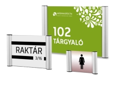 Ajtó névtábla