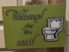 Nyitva - "Welcome please take a seat!"